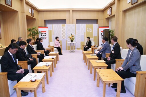 歷史性城市交流！盧秀燕與小池百合子會晤 共創幸福城市新篇章