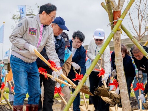 桃園植樹節活動 導入數位科技提升綠美化效率