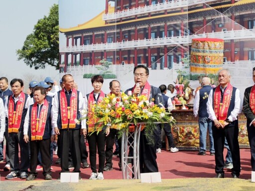 鹿耳門媽文物館動土大典 見證媽祖信仰傳承新里程碑