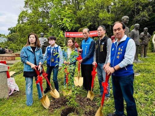 紀念總理逝世100周年 黃敏恭：植樹健行不畏艱難拿出政績贏得鄉親認同