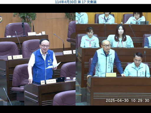 議員林政賢質詢有關閩南文化節 與關切AI客語學習工具開發等