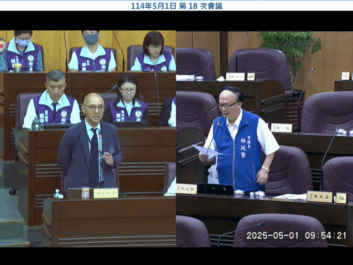議員林政賢質詢醫療與長照規劃 並爭取男生公費HPV疫苗