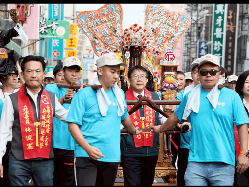 全台11城隍爺齊聚府城共巡城 黃偉哲市長盼公私協力傳遞優質宗教文化