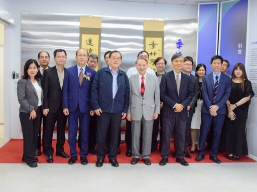合晶科技捐資中原大學設立「季達廳」啟用 打造產學合作新里程碑