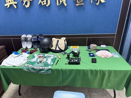 中興警鷹眼建功 竊嫌變裝遮車牌仍狼狽落網