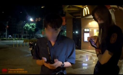 【有影】警員賴乃寧與謝佳修即時救援 醉男斷片倒臥麥當勞誤以為身在臺北