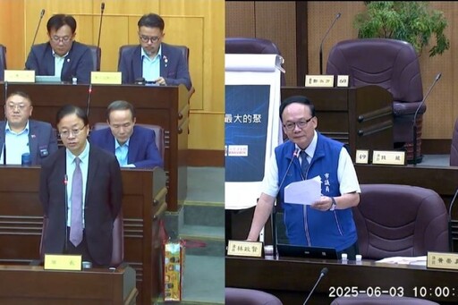 林政賢就中央補助不公提質詢 強調國家政策轉變市長必須拿出態度