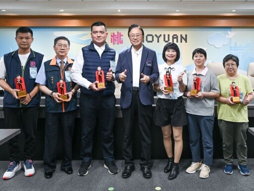 桃市表揚113年各機關學校績優事務人員 持續提供優質市政服務