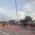 桃園新屋福興宮祈安大遶境 天空出現鳳凰及龍頭瑞相