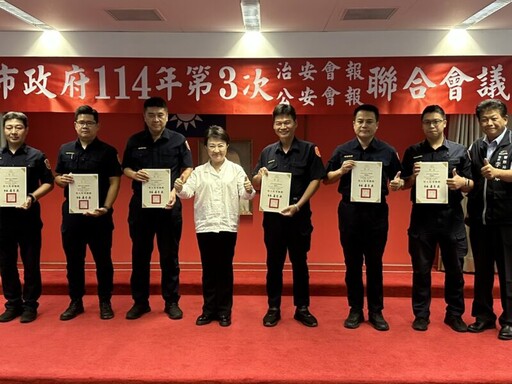 中市警民合作維護治安 守護市民安心生活