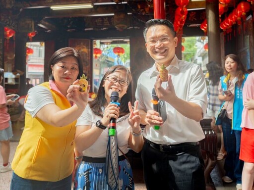 八德三元宮創意筊杯 傳統信仰融合美學教育的最佳實踐