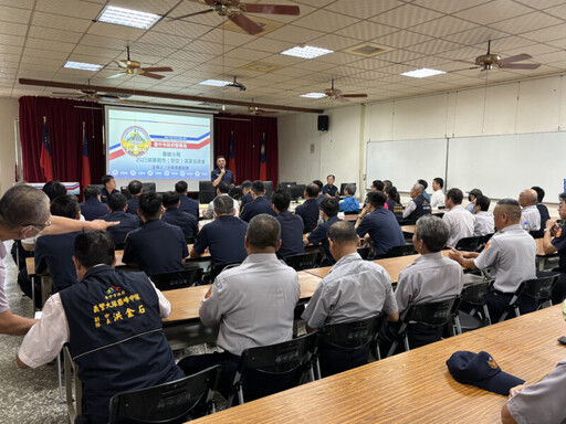 霧峰分局召開2025城鎮韌性(防空)演習協調會強化民眾防空警覺
