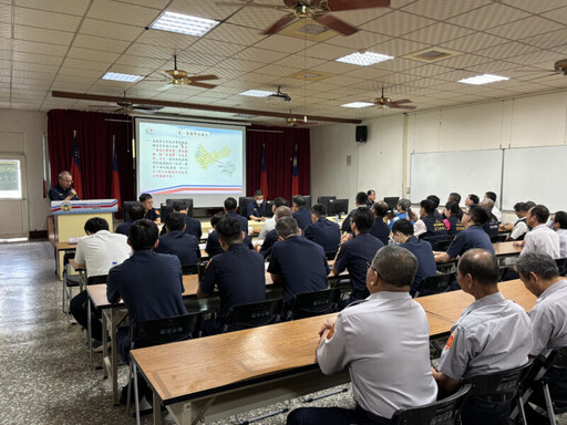 霧峰分局召開2025城鎮韌性(防空)演習協調會強化民眾防空警覺