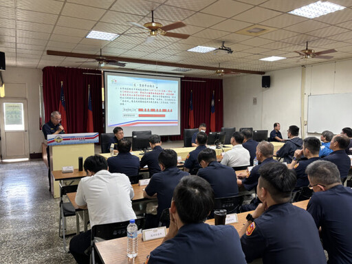 霧峰分局召開2025城鎮韌性(防空)演習協調會強化民眾防空警覺