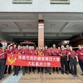 大社消防分隊獲湯連進捐贈無線電背帶 提升救災效率及人員安全
