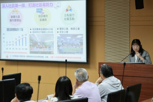 高雄毒防局「女力綻放、攜手防毒」創新方案 打造無毒友善環境