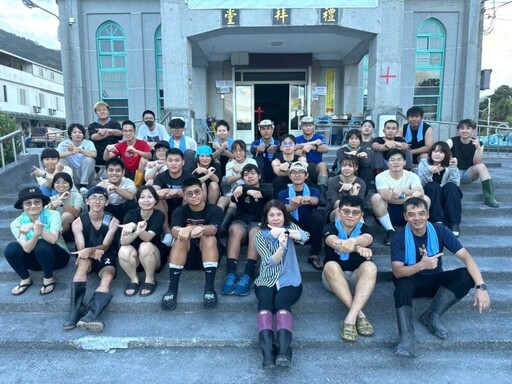 中原大學秋節連假號召120人次前進災區 支援馬太鞍災後復原