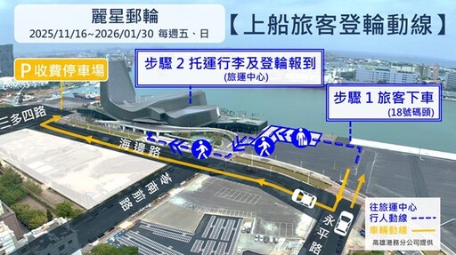 麗星郵輪探索星號將首航高雄港 以高雄港為母港盛大啟航