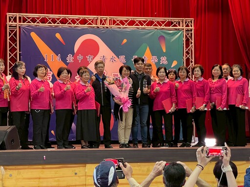 114年清水區長青學苑結業典禮暨成果展溫馨登場 長者活力滿滿 精彩演出感動全場
