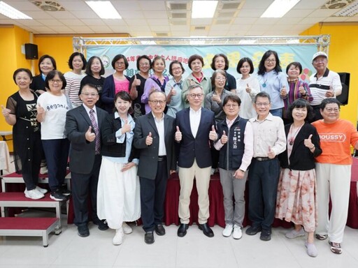 台中「銀向學習2.0」啟動 僑光科大助中高齡長者玩轉AI創意