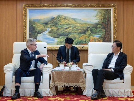 澳洲辦事處代表馮國斌訪桃 盼持續深化雙邊教育文化及經貿交流