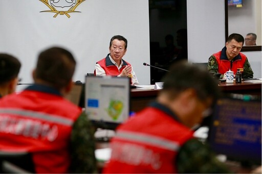 救災優先！部長親主持凱米防颱會議 救災作戰區終止漢光演習