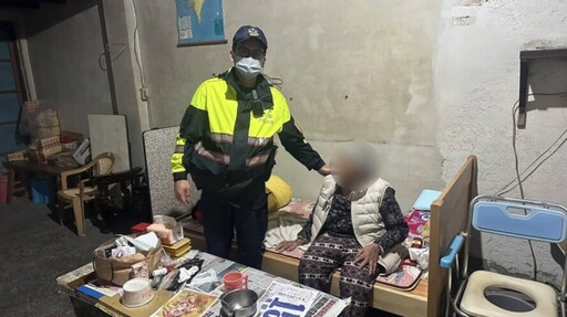 8旬獨居婦在家跌倒無人助 虎尾暖警急救援