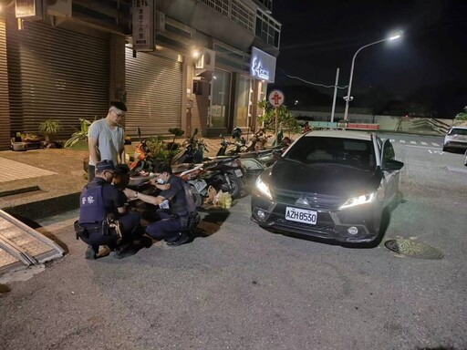 朴子分局員警現鷹眼 查獲《5條通》通緝犯歸案
