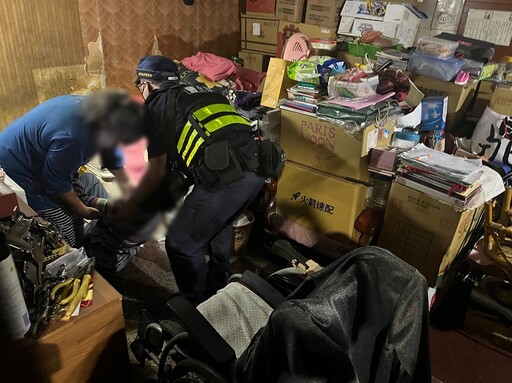 老伴跌倒扶不起 幸有派出所好鄰居伸援手