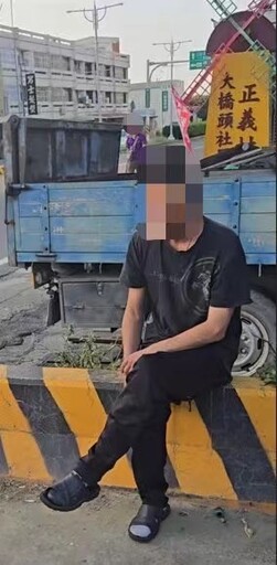 男子癩癇疾病發作路倒 朴子警即時通知家人協助返家