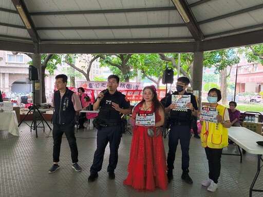 警化身宣導大使接力出擊 傳遞最實用端午祝福