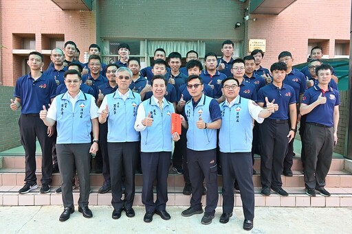 住宅火警成功救三人 陳福海親臨慰問消防弟兄士氣大振