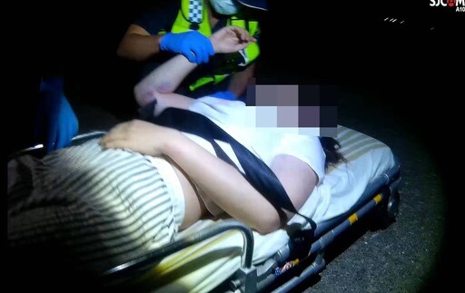女子深夜服藥昏迷海灘 布袋警搶救及時挽回性命