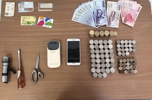 竊盜獨行俠入侵社區偷竊汽車內財物 水上分局員警布下天羅地網為民除害