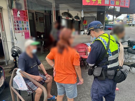 推車綁信件幫發聲 警讀懂密碼助逆向伯返家
