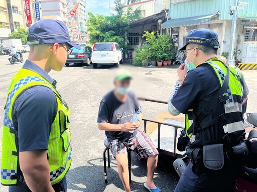 推車綁信件幫發聲 警讀懂密碼助逆向伯返家