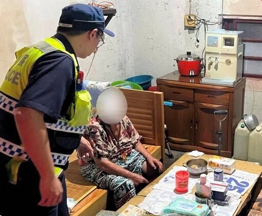 一跤險釀禍！救援手環神助攻 虎警守護老婦安危