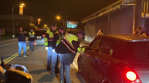 打擊「毒駕」全國同步啟動唾液毒品快篩試劑 宜警強勢執法全面上路