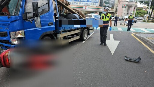 員林萬年路生死瞬間 祖孫慘遭撞 一死一傷悲劇