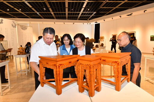 匠心看得見！彰化工藝展 76件大作現場飆眼球