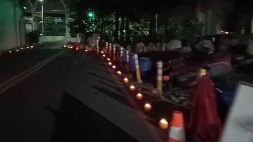 員林「酥油燈大道」夜現街頭 七月心裡毛毛