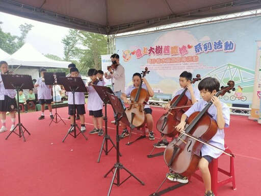 別開生面的「寫生活動」 大樹舊鐵橋暨珍惜水資源宣導