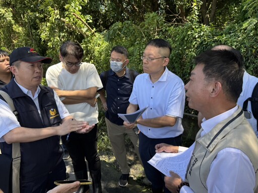 許智傑拚環境治理升級 非法開挖與廢棄物傾倒零容忍