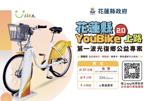 當單車成為重建之光:YouBike騎入花蓮災後生活的第一縷春風