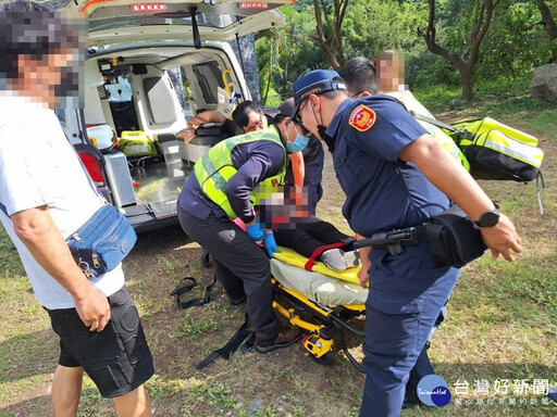 婦人久病釀失蹤家屬急報警 警入山救援挽生命