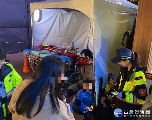 男童參加變裝童樂會走失 海山分局女警安撫助返家