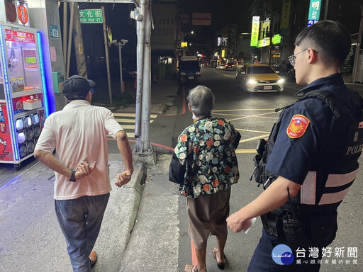 三重8旬婦騎車迷途青埔 中壢警貼心送返家