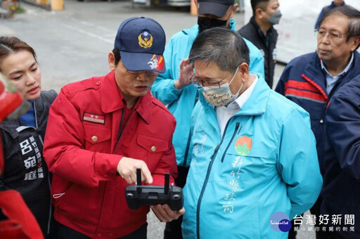 遠東新世紀新埔廠火警2死19傷 竹縣環保局提醒下風處民眾留意