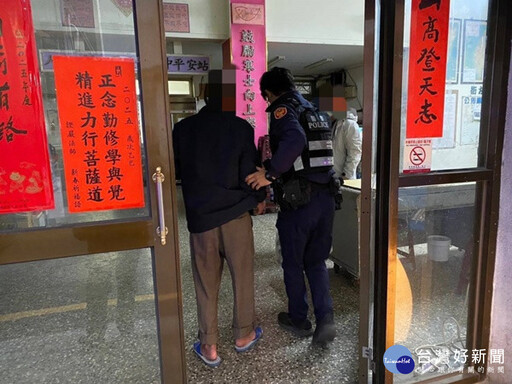 寒流來襲驚見男睡地上險失溫 暖警伸援手急安置避寒