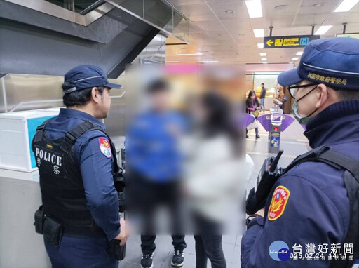 外籍母子來台就醫失散 桃捷警即時幫忙協尋團聚